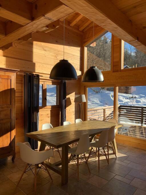 Superbe Chalet Les Contamines-Montjoie Eksteriør bilde