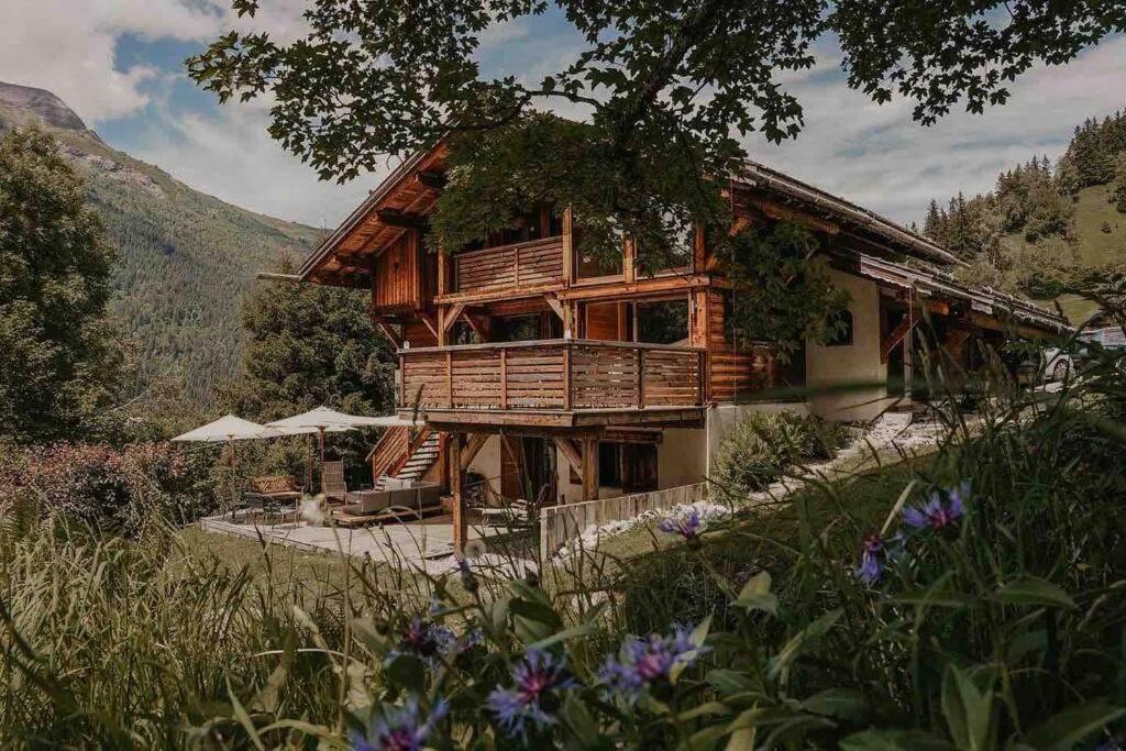 Superbe Chalet Les Contamines-Montjoie Eksteriør bilde