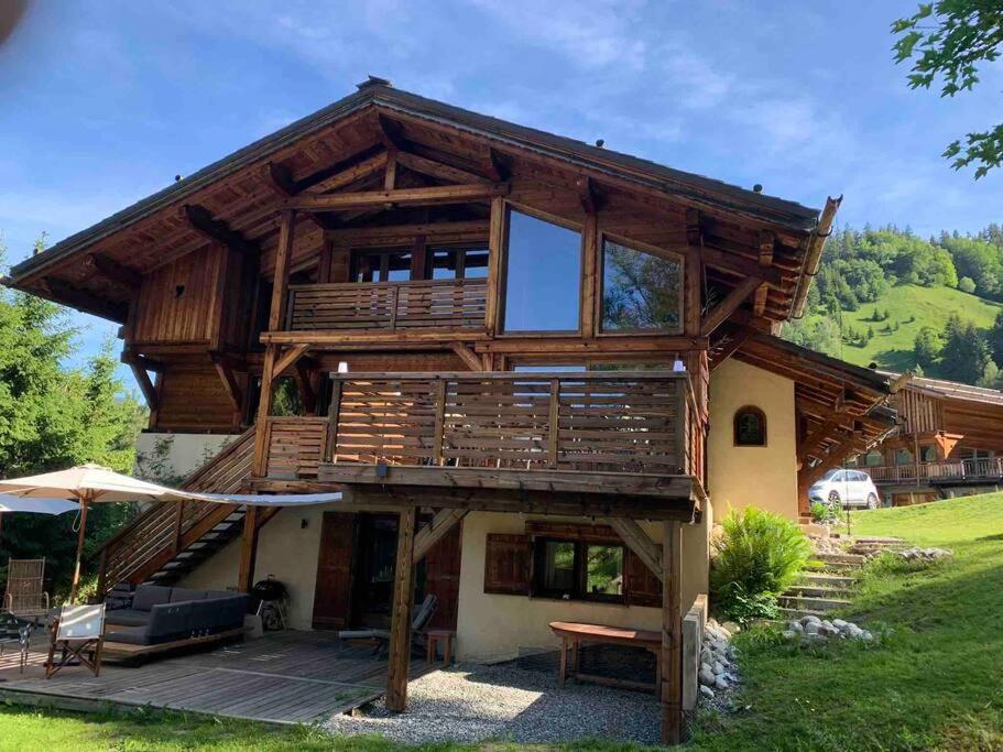 Superbe Chalet Les Contamines-Montjoie Eksteriør bilde