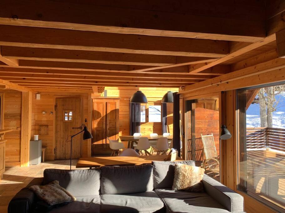 Superbe Chalet Les Contamines-Montjoie Eksteriør bilde
