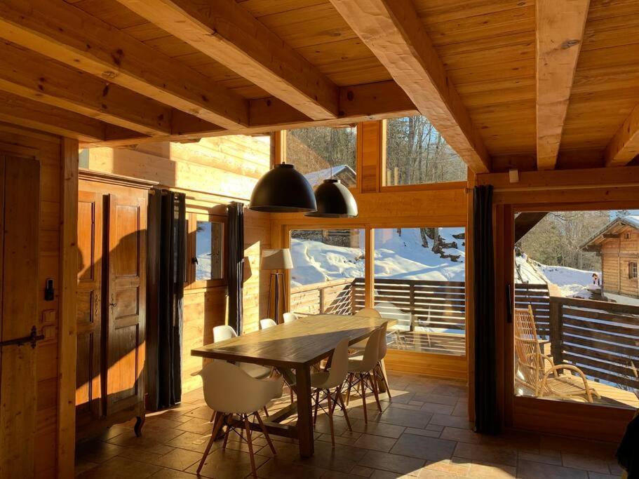 Superbe Chalet Les Contamines-Montjoie Eksteriør bilde