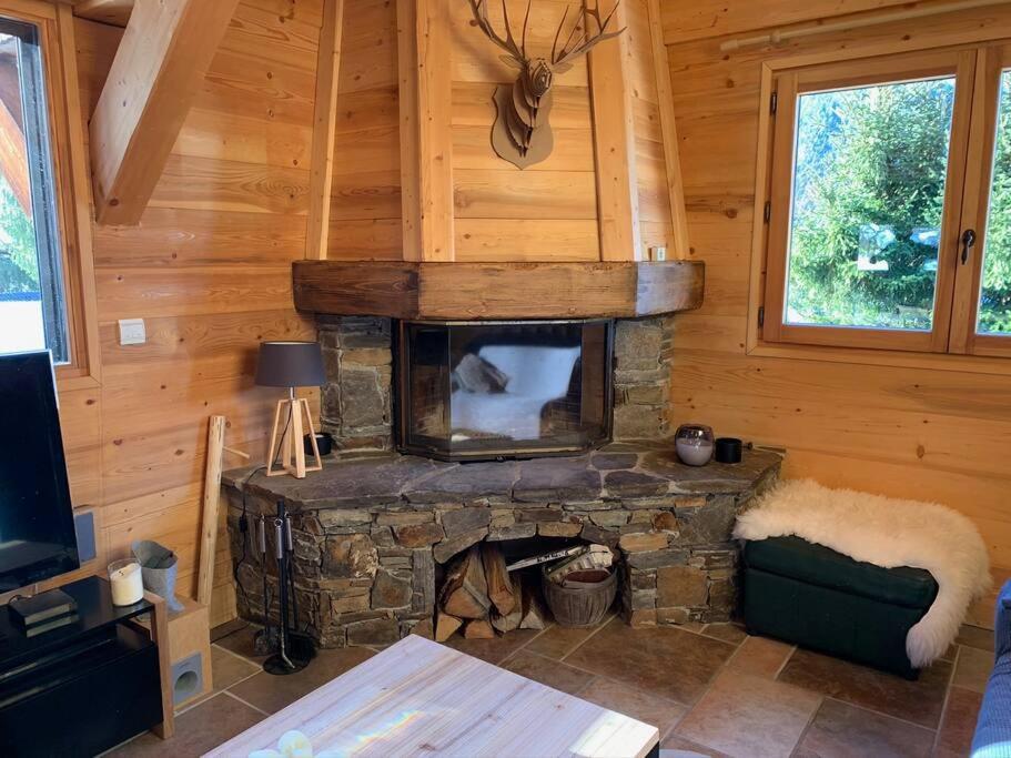 Superbe Chalet Les Contamines-Montjoie Eksteriør bilde