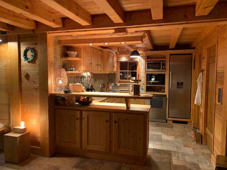 Superbe Chalet Les Contamines-Montjoie Eksteriør bilde