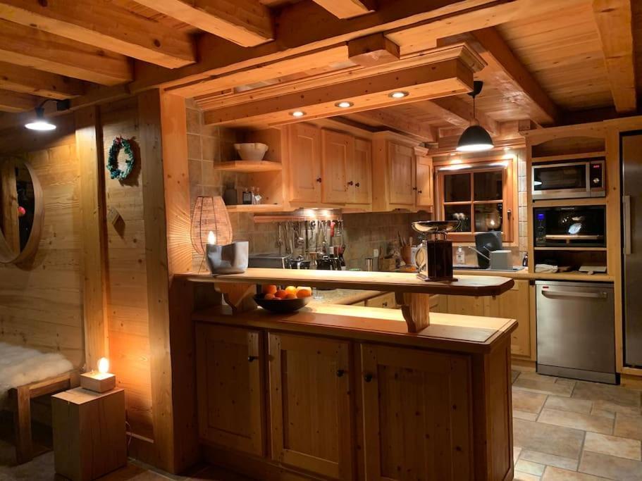 Superbe Chalet Les Contamines-Montjoie Eksteriør bilde